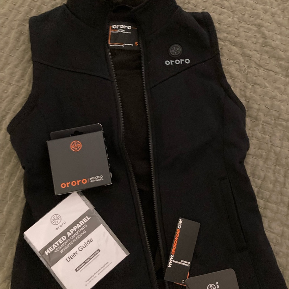 Ororo Black Heated Vest
